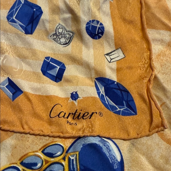 Cartier Silk Scarf With Bag - Picture 2 of 13
